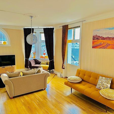 Stylish Big Jugend Art Nouveau Apartment With Balcony Heart Of Ålesund Exteriör bild